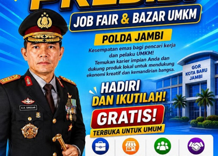 Catat Tanggalnya! Polda Jambi Buka Kesempatan Emas Lewat Bhayangkara Presisi Job Fair 2026