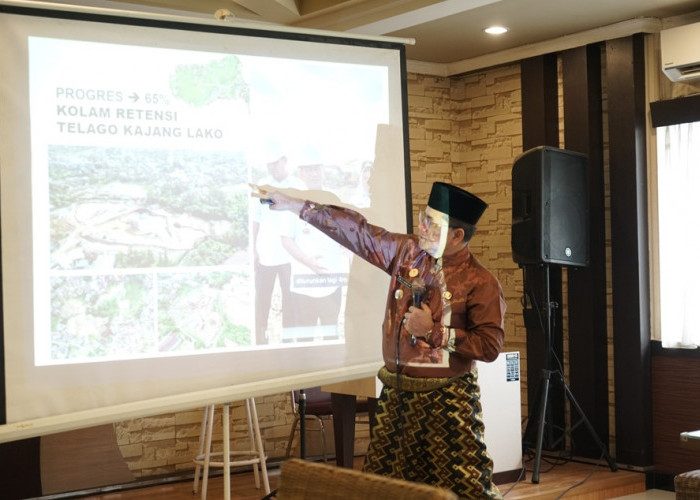 PeDe! Maulana Paparkan Transformasi Pengendalian Banjir Kota Jambi kepada Delegasi Jepang