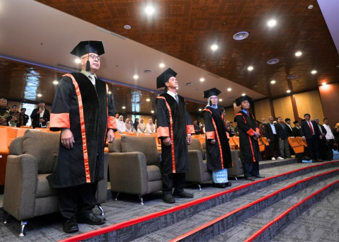 Genap 100 Guru Besar, UNJA Kukuhkan Empat Profesor dari Tiga Fakultas