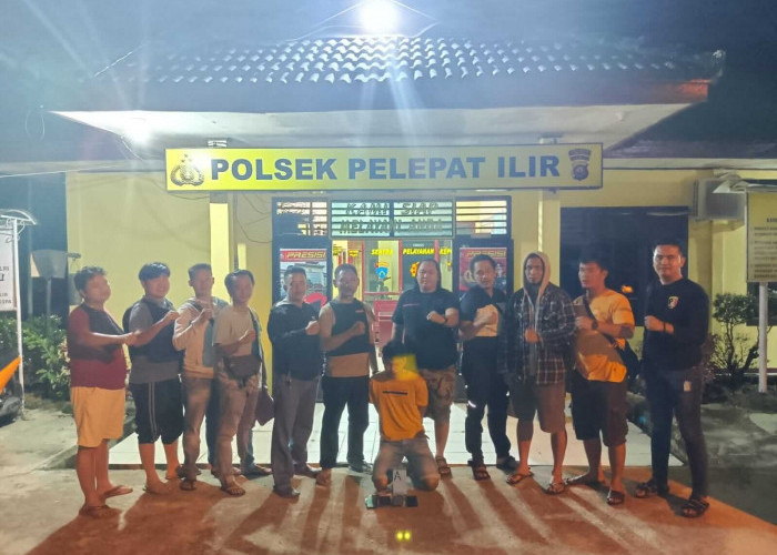 Polsek Pelepat Ilir Amankan Pelaku Pembobol Konter HP di Kuamang Kuning