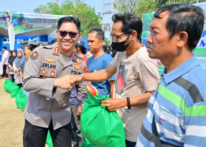 Warga Bisa Dapat Pangan Lebih Terjangkau, Polda Jambi Dukung Gerakan Pangan Murah