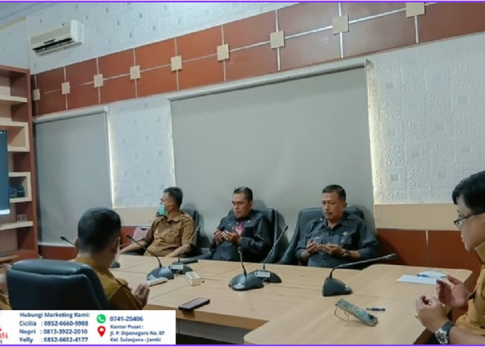  Sekda Merangin Pimpin Rakor Pengendalian Harga dan Program Gizi Gratis