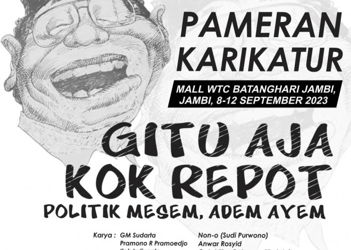 Yuk, Hadiri Pameran Karikatur di WTC Batanghari Jambi 