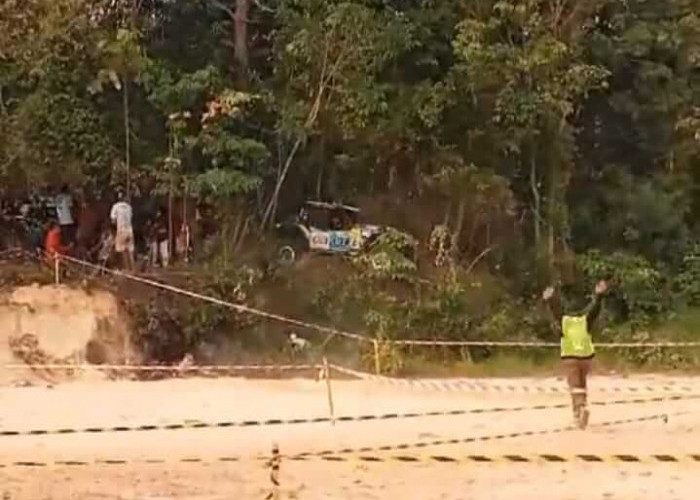 Off Road di Desa Kebon IX Kabupaten Muaro Jambi Alami Insiden, Sejumlah Penonton Dilarikan ke Rumah Sakit