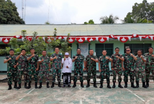 Dandim 0415/Jambi Kunjungi  Koramil Jajaran, Tegaskan Larangan Anggota TNI Berpolitik