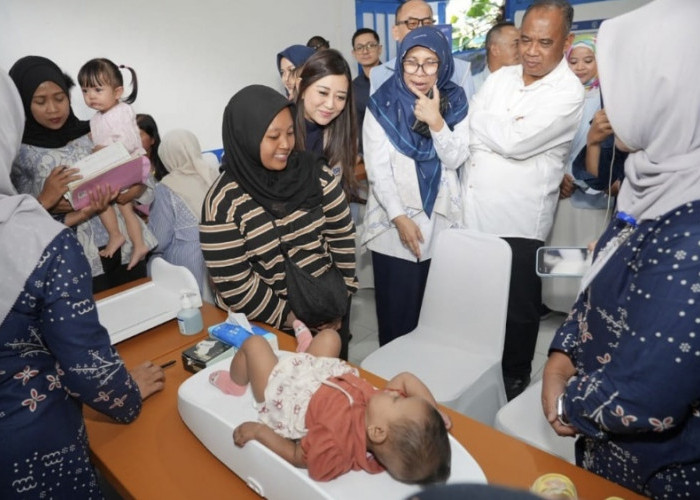 BRI Peduli Perkuat Layanan Kesehatan Ibu dan Anak pewat Posyandu Matahari di Desa Brilian Hargobinangun Sleman