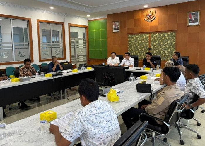 Rakor Verifikasi Penerima Manfaat BPJS Ketenagakerjaan dari DBH Kelapa Sawit Perkuat Sinergi di Tanjab Timur 