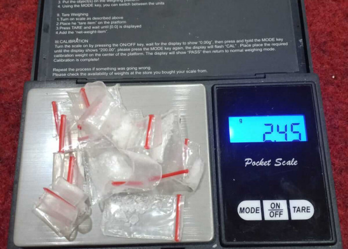 Polres Batanghari Ungkap Kasus Narkoba, Amankan 14 Paket Sabu 