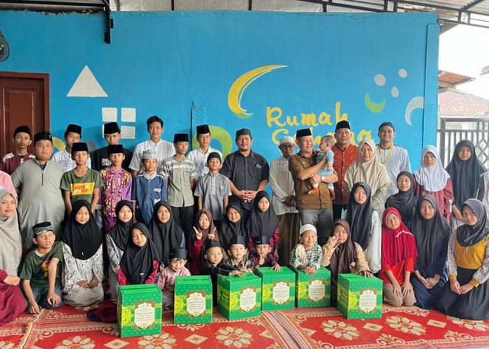 SKK Migas PetroChina Berikan Bingkisan Ramadhan untuk 50 Anak Yatim dan Duafa di Rumah Cahaya