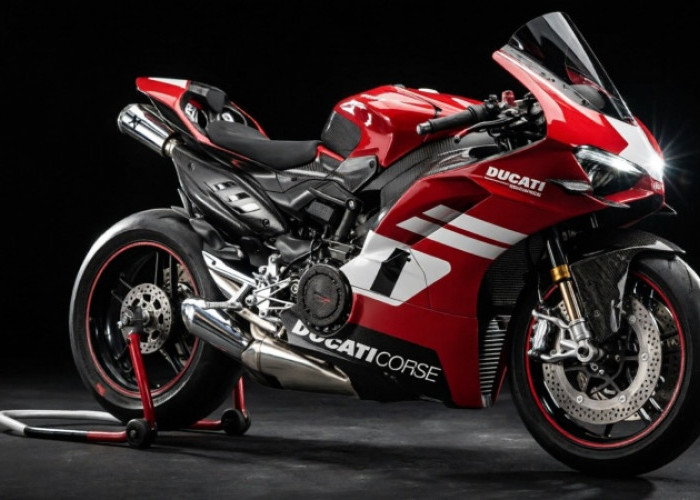 Ducati Superleggera V4 Centenario: Hanya 500 Unit, Rangka Karbon Penuh, dan Tenaga 247 HP!