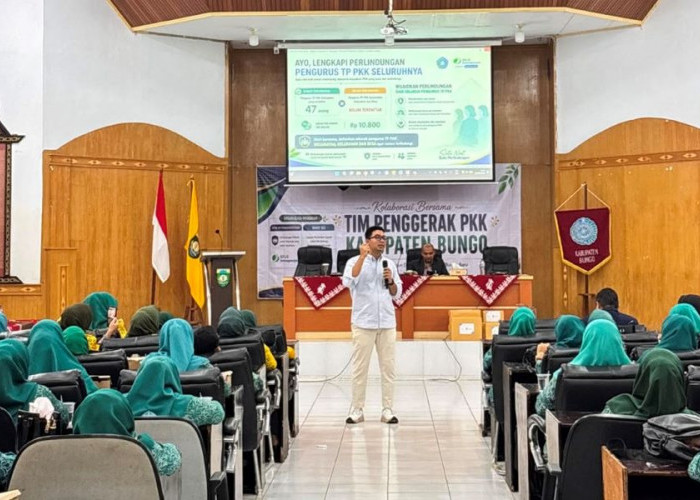 BPJS Ketenagakerjaan Muara Bungo Perkuat Literasi Jaminan Sosial Bagi Kader PKK, Dorong Dongkrak UCJ