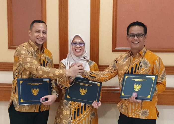 Jadi Pemimpin Perubahan, 3 ASN Pemkot Jambi di Wisuda Lembaga Administrasi Negara RI