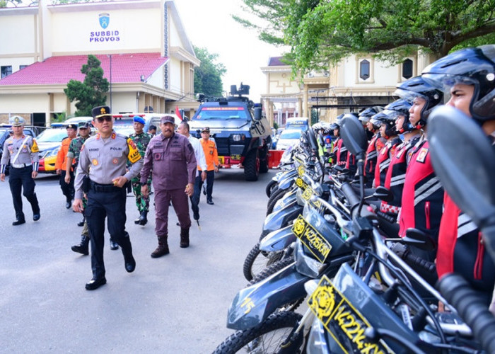 Operasi Lilin 2025, Polda Jambi Sebar 1.507 Personel dan 26 Pos Pam