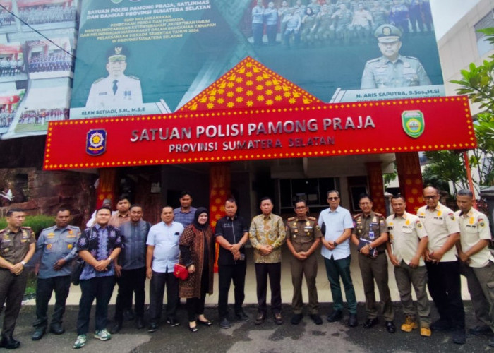 Komisi I DPRD Jambi Bersama Satpol PP dan Damkar Provinsi Jambi Study Banding ke Sumsel 