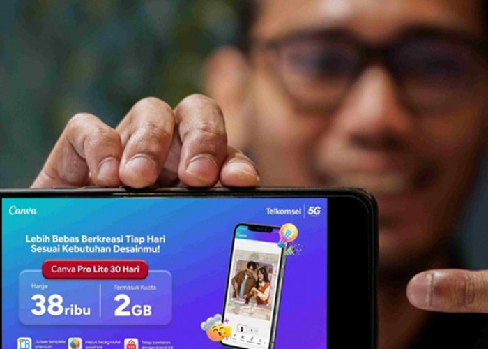 Bikin Desain Premium Lebih Mudah dari Mana Saja, Telkomsel Hadirkan Paket Bundling Canva Pro Lite