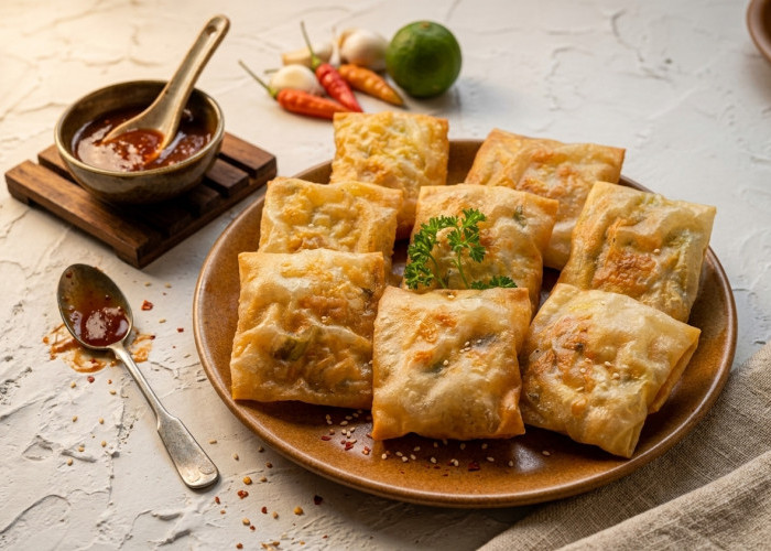 Resep Martabak Telur Mini Kulit Lumpia yang Renyah dan Gurih