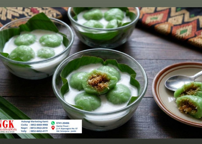 Resep Kue Kubang Boyo Khas Jambi, Si “Buaya” Manis dengan Kuah Santan