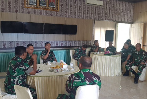 Gelar Coffee Morning, Dandim 0415/Jambi Diskusi Bersama Anggota