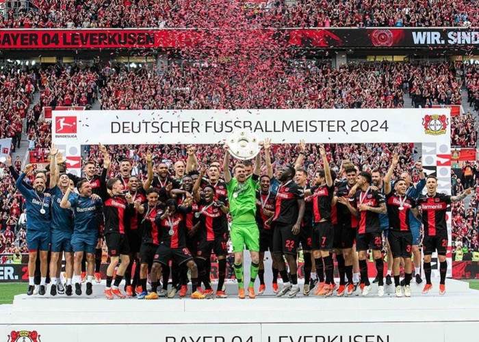 Luar Biasa! Bayern Leverkusen Akhiri Bundesliga 2023/2024 Tanpa Kalah
