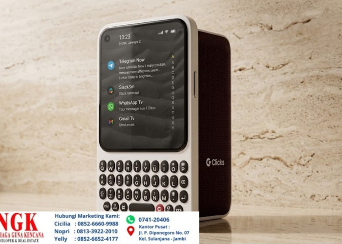 Mirip BlackBerry, HP Clicks Communicator Bawa Keyboard QWERTY Fisik!