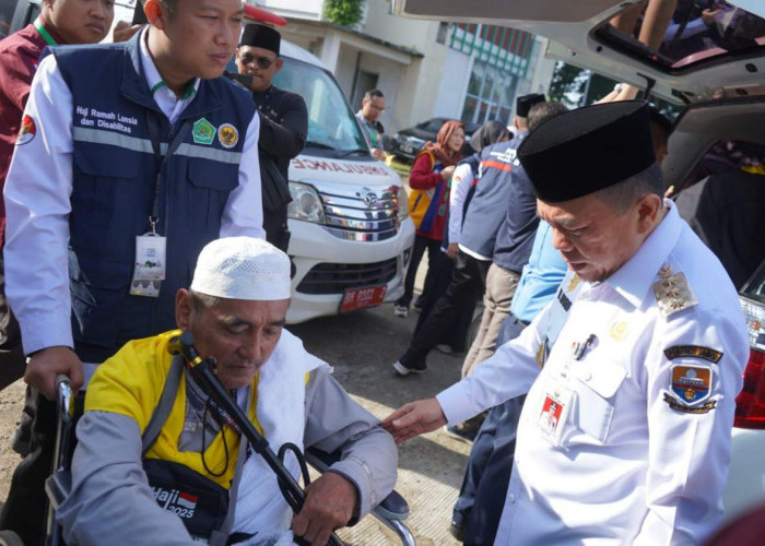 Gubernur Al Haris Lepas Kloter 16, Pemprov Jambi Alokasikan Rp32 Miliar untuk Dukungan Haji Domestik