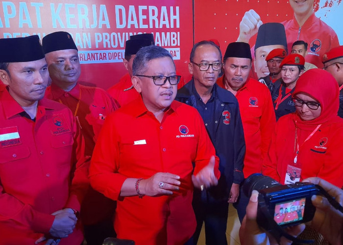 Mantapkan Aspek Strategis Pemenangan, Sekjen Hasto Kristiyanto Hadiri Rakerda PDIP Jambi 