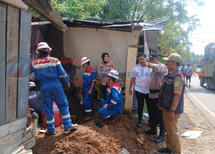 Kasus Illegal Tapping Pipa Pertamina di Jambi Terungkap! Pelaku Sempat Kabur ke Prabumulih Sumsel 