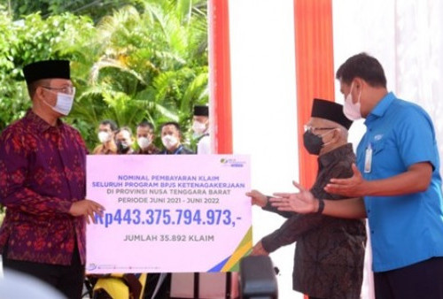 BPJS Ketenagakerjaan Telah Bayarkan Rp443 Miliar Manfaat Program Selama Setahun di Provinsi NTB