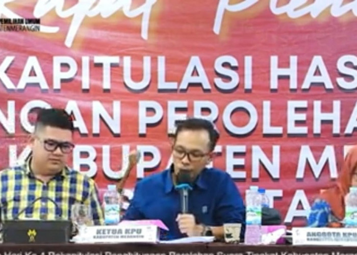 Pleno KPU, Syukur-Khafid Raih Suara Terbanyak Pilbup Merangin di Pilkada 2024