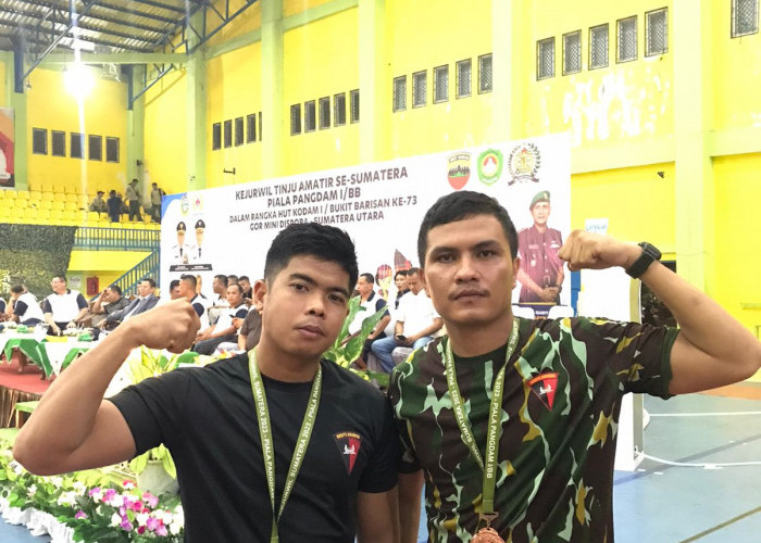 Bikin Bangga! 2 Anggota Brimob Polda Jambi Rebut Medali di Kejurwil Tinju se-Sumatera