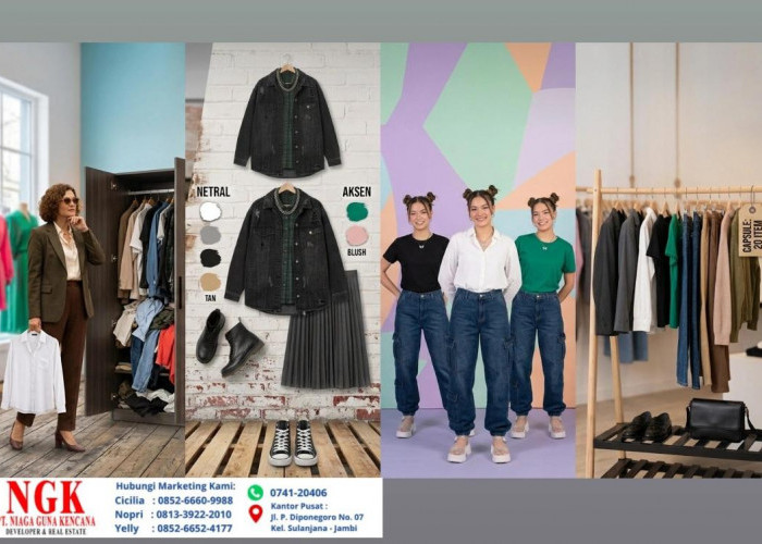 Lemari Penuh tetapi Bingung Mau Pakai Apa? Coba Konsep Capsule Wardrobe