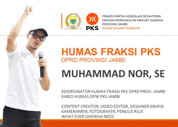 Keren... Jambi Masuk Nominasi 5 besar Penghargaan Humas Fraksi PKS Award 2023