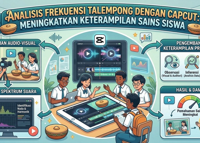 Pemanfaatan Software Capcut dalam Menganalisis Frekuensi Talempong melalui Efek Audio-Visual untuk Keterampila