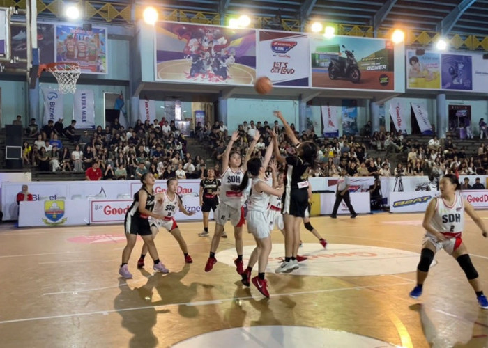 Tanpa Ampun! Xaverius 1 Kota Jambi Hajar Dian Harapan 31–12 di Honda DBL with Kopi Good Day 2026 Jambi