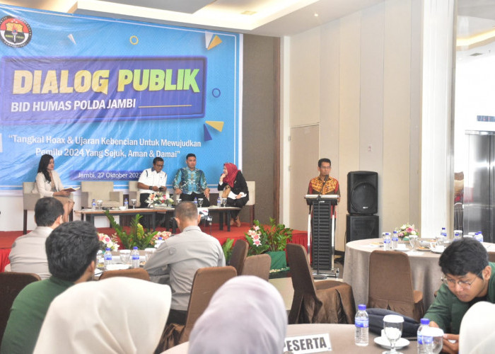 Bidhumas Polda Jambi Gelar Dialog Publik dengan Mahasiswa, Ini Pembahasannya