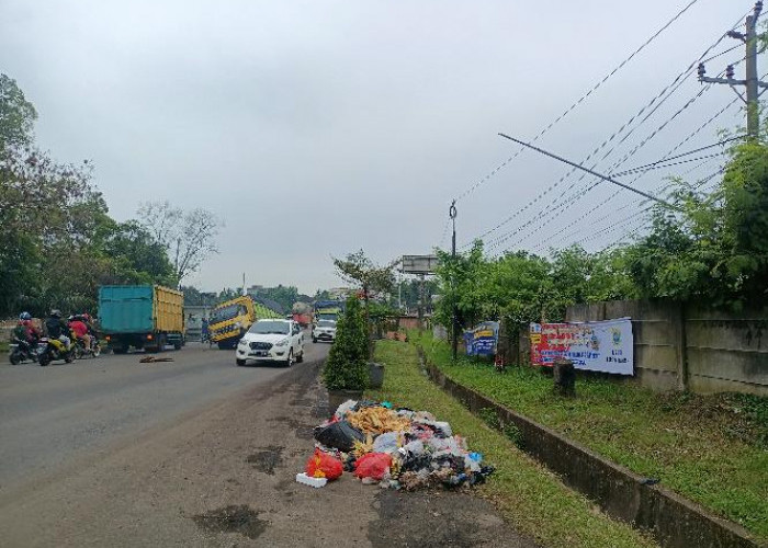 Sampah Bertumpuk di Simpang Rimbo, Lurah Kenali Besar: Ini Permasalahan di Perbatasan
