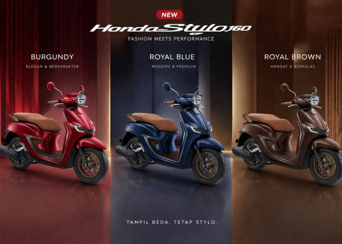 AHM Segarkan Stylo 160 dengan Palet Warna Baru, Tampil Lebih Elegan di Jalan
