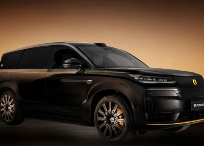 BYD Denza N9 Dark Gold: SUV Full-Size Bertenaga 'Monster' dengan Sentuhan Emas Asli
