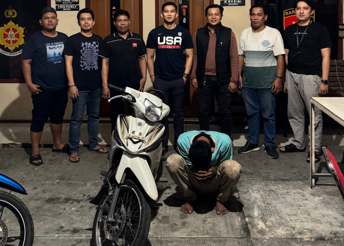 Tak Sampai 24 Jam, Warga Sarolangun Ini Ditangkap Polsek Jelutung Usai Mencuri Sepeda Motor