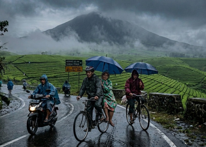  Waspada! Cuaca Ekstrem dan Hujan Petir Bakal Bayangi Wilayah Barat Jambi Sepekan ke Depan