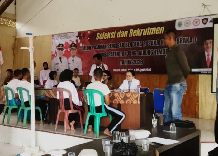 Seleksi Ketat untuk Paskibraka Tanjabtim