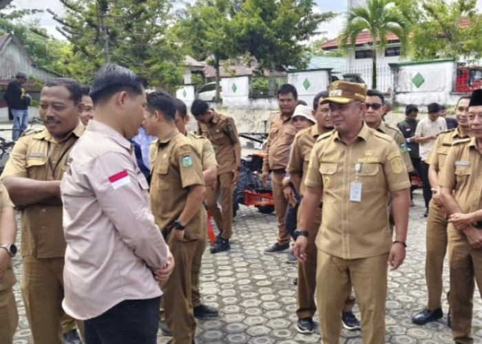 Sejumlah Brigade Pangan di Tebo Terima Bantuan Alsintan 