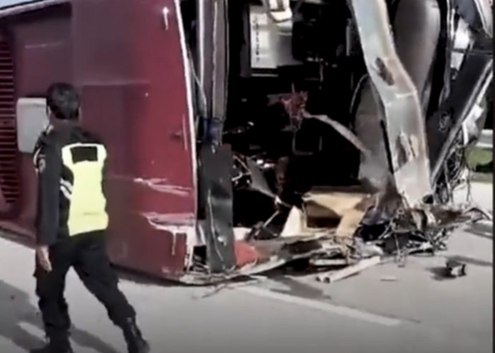 Kecelakaan Bus Rombongan Partai Hanura di Tol Ngawi, 3 Orang Tewas, Belasan Luka-luka