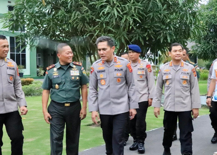 Danrem 042/Gapu dan Kapolda Jambi Kompak Perkuat Soliditas Demi Menjaga Keamanan Wilayah 