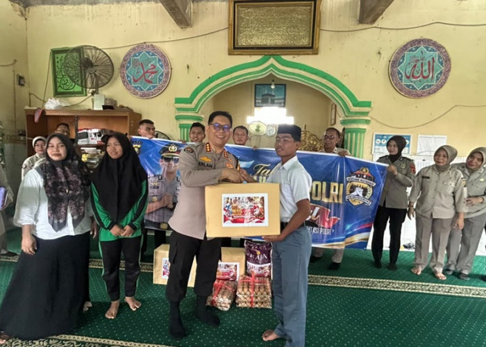 Sambut HUT ke-75 Humas Polri, Bidhumas Polda Jambi Sambangi Panti Asuhan Ainul Yaqin