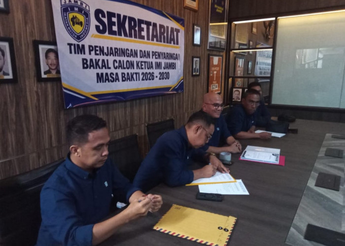 Batas Pengembalian Berkas Ditutup, Ini Nama yang Kembalikan Formulir Bakal Calon Ketua Pengprov IMI Jambi