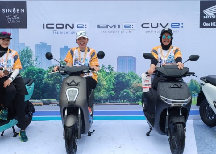 Honda ICON e: dan CUV e: Resmi Hadir di Jambi, Solusi Motor Listrik untuk Transportasi Ramah Lingkungan