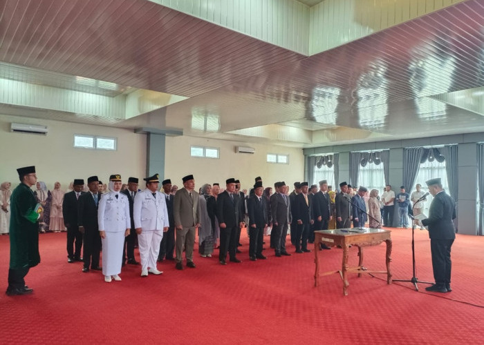 Catet! Ini Daftar Nama-nama Pejabat yang Dilantik Bupati Kerinci
