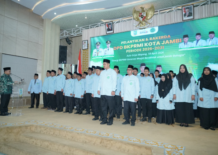 BKPRMI Kota Jambi Resmi Dilantik, Siap Garap Dakwah Generasi Muda