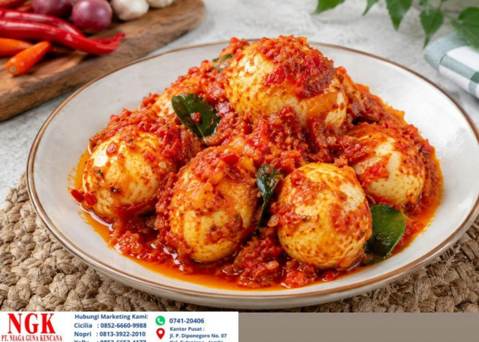 Resep Telur Balado Rumahan, Lauk Praktis dengan Bumbu Pedas Gurih